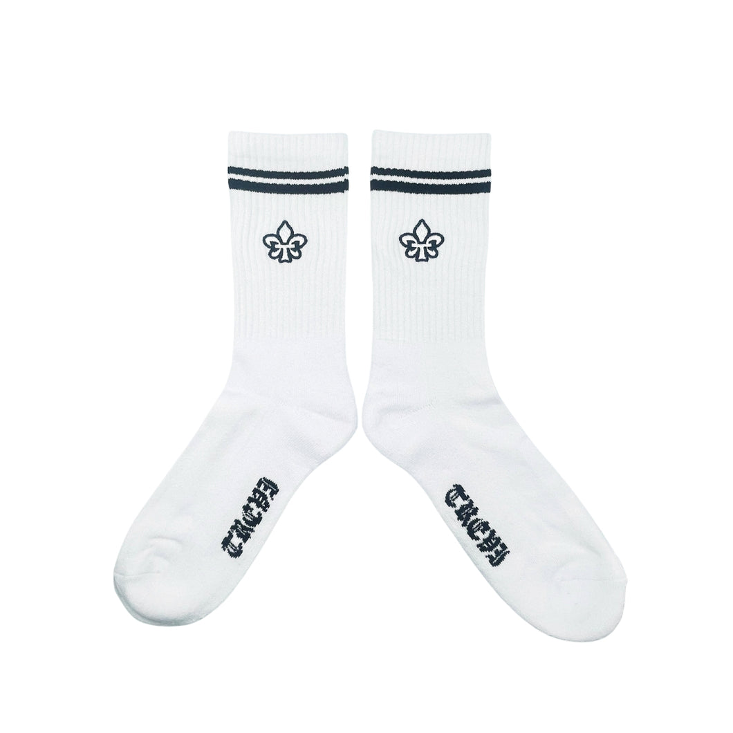 Trevi socks - white