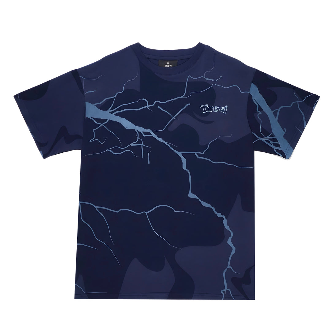 Lightning T-shirt - Navy