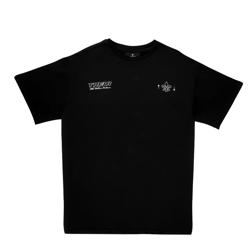 Trevi Club T-shirt - Jet Black
